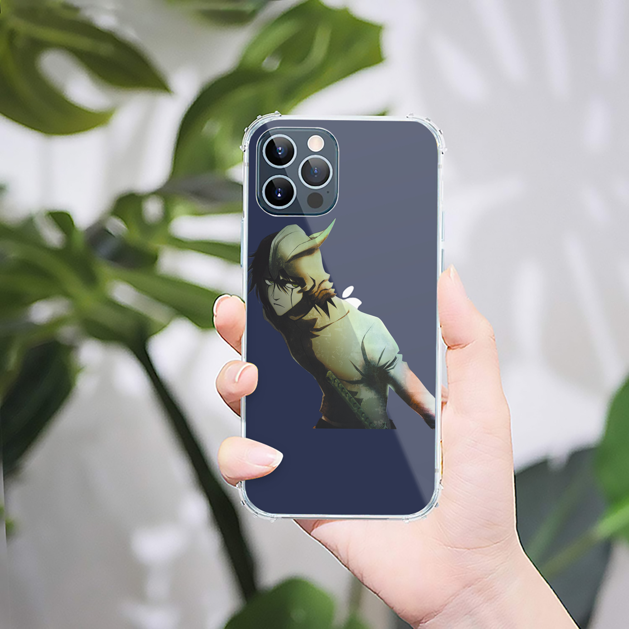 （画像用） ブリーチ ウルキオラ·シファー BLEACH Ulquiorra cifer 【iPhone 12シリーズ対応】透明スマホケース（クリアソフトケース）